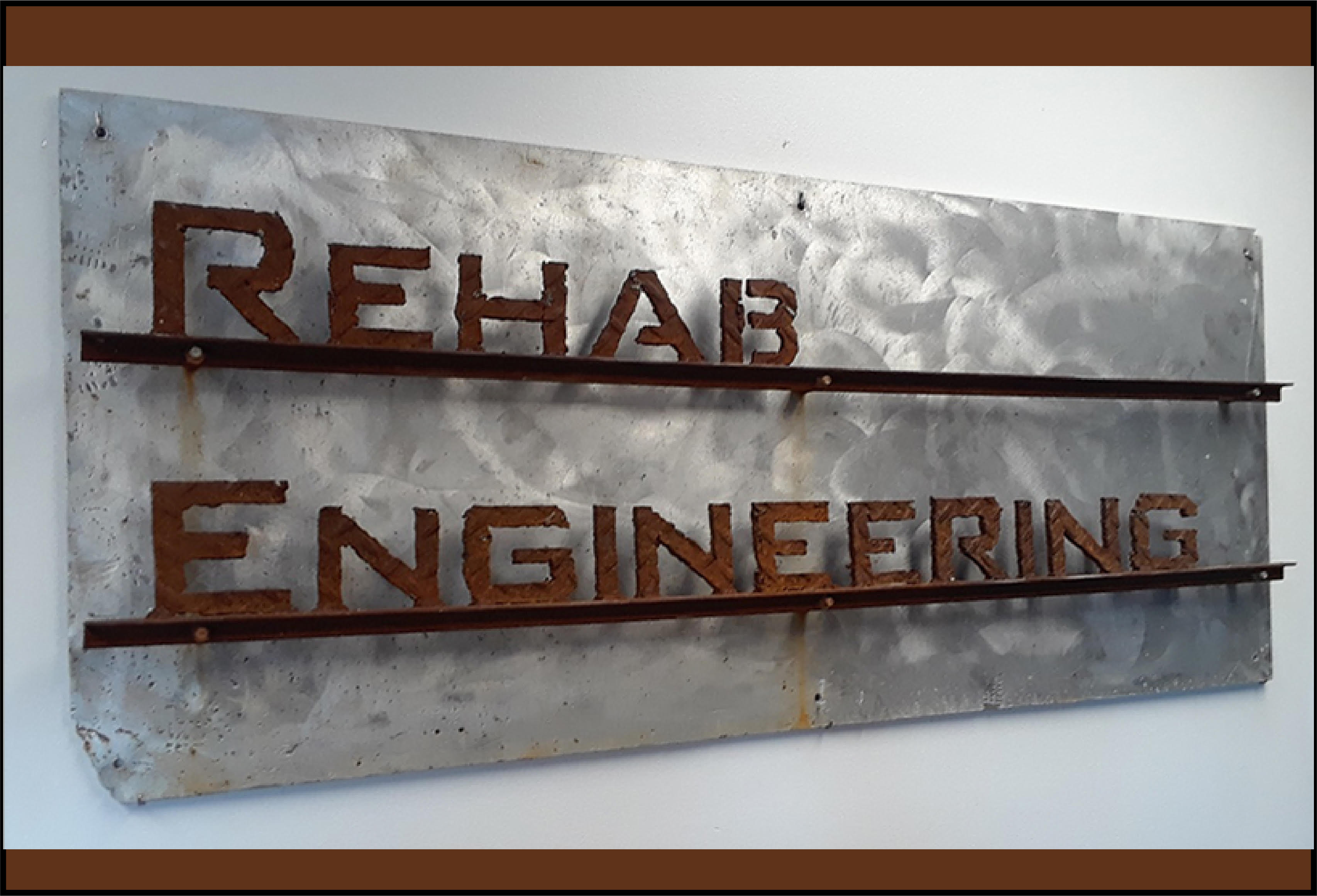 Photo of fabrication shop sign